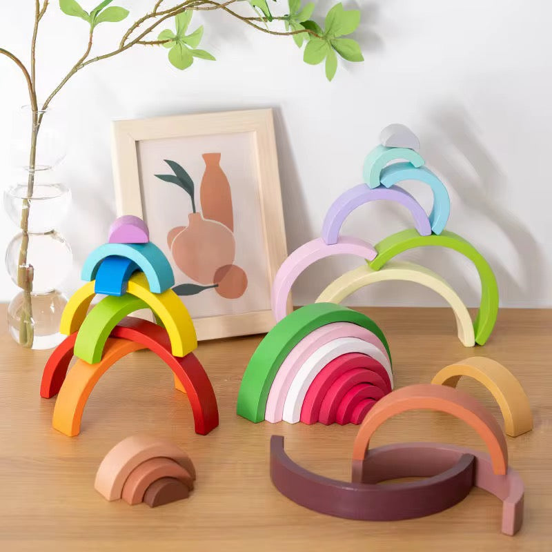 Jouets Montessori Arc-en-ciel