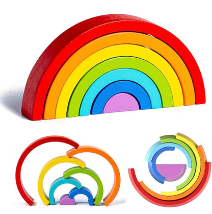 Jouets Montessori Arc-en-ciel